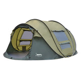 Desert&Fox Family Waterproof Tent, Automatic Instant Setup