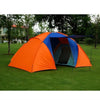 5-8 Person Double Layer Two Bedroom Outdoor Tent