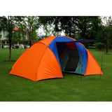 5-8 Person Double Layer Two Bedroom Outdoor Tent
