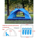 High Quality 3-4 People Fully Automatic Tent