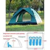 High Quality 3-4 People Fully Automatic Tent