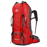 Red Camping Backpack